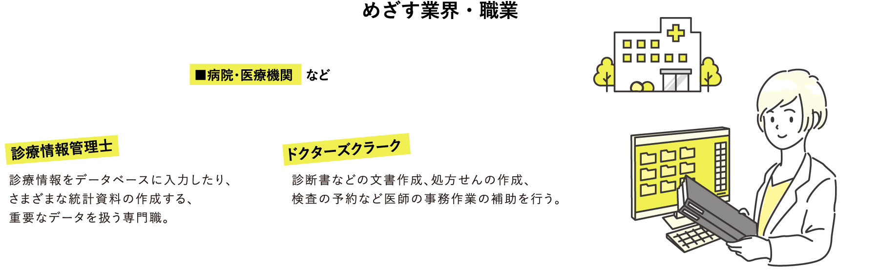 めざす業界・職業