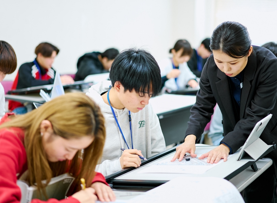 建築業界をめざす 建築・デザイン学科